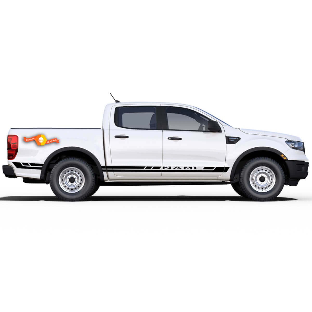 Ford Ranger Stickers Decals RAPID Side Door Body Stripes Vinyl Graphics Kit