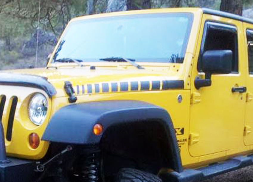 2 Jeep Step Wrangler Rubicon CJ TJ YK JK XJ Vinyl Sticker Decal