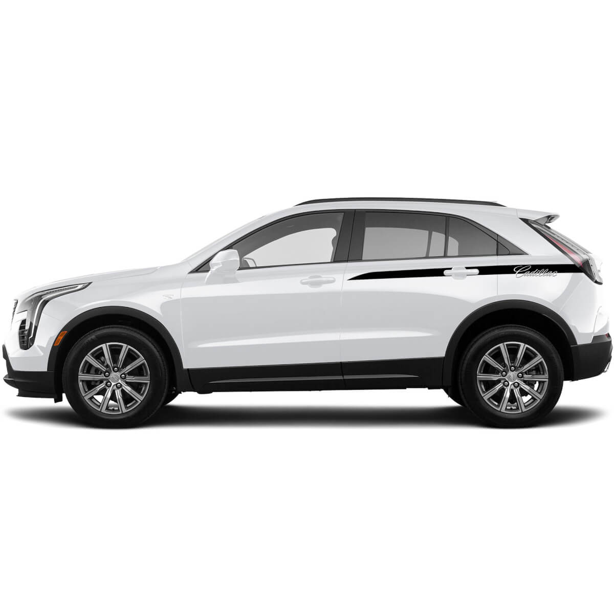 Decal Rocker Panel Sticker Stripe for  Back door Cadillac XT4