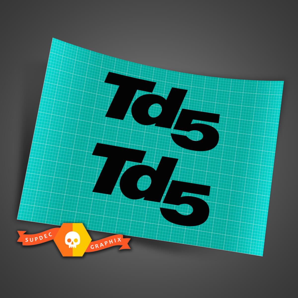 Pair Land Rover Defender 110 Td5 decals stickers Decal For Land Rover Defender 110 Sticker