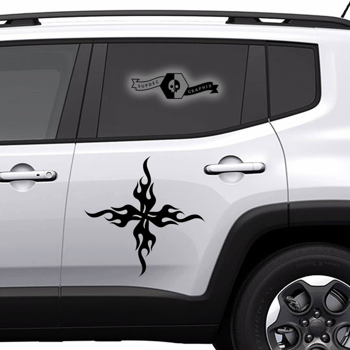 Pair Any Cars Animals Door Side 2022+  2023+ New Truck Cars Logo Vinyl Sticker Decal Graphic
