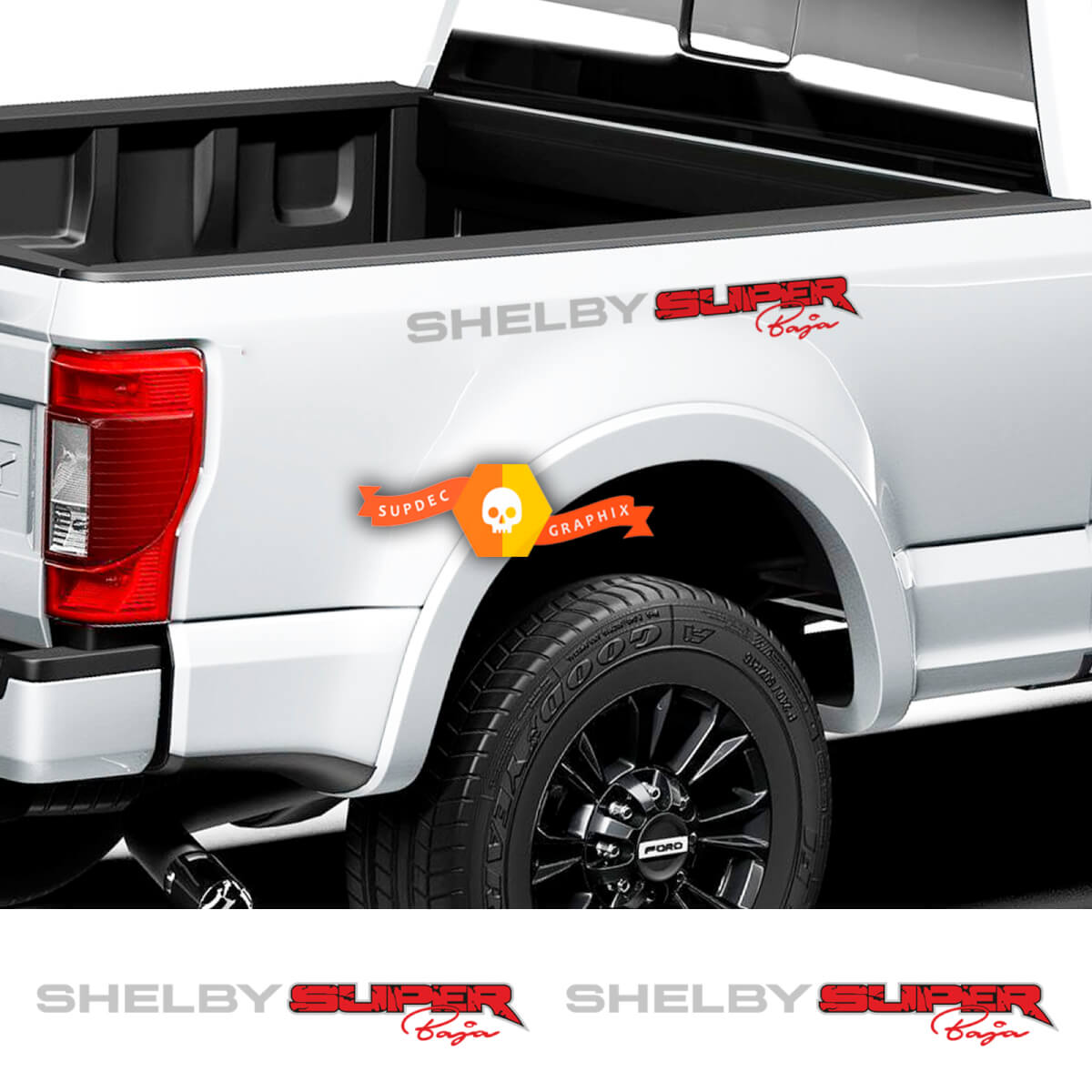 Pair Ford F-150 Raptor Shelby Super Baja Edition ចនររបររបរបរបររបរបររបរបររបរបររបរបររបរបររបរបររបរបររបរបររបរបររបរបររបរបររបរបរ graphics decal sticker
