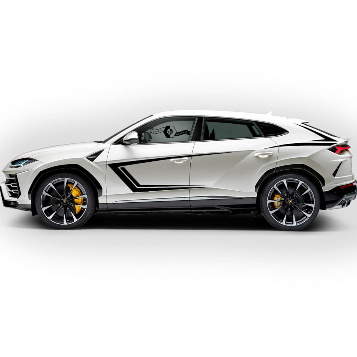 Pair Lamborghini Urus 2021 2022 2023 Side Doors Stripe 