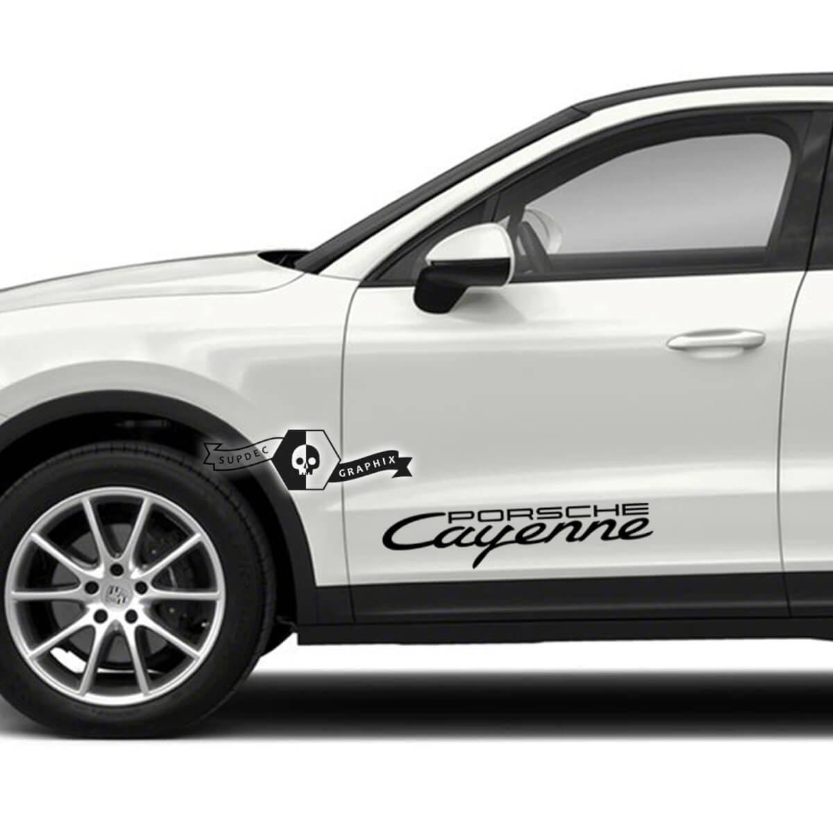 2 New Porsche 911 Porsche Carrera Side Line Stripes Doors Kit Decal Sticker 