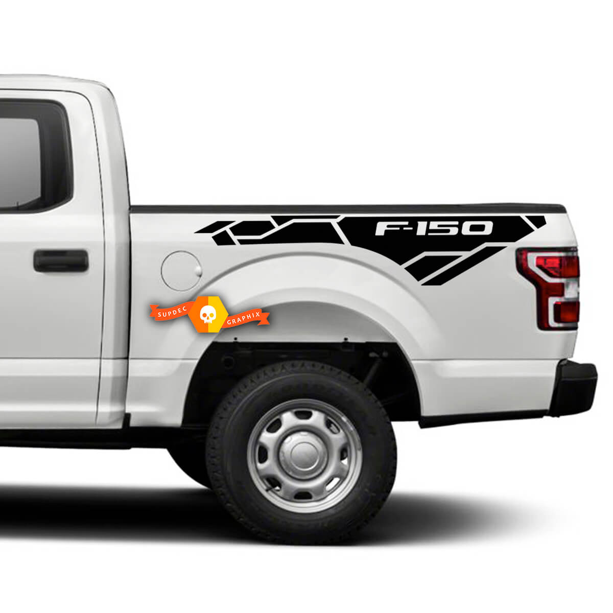 Pair Side Stripe Bed Decals Graphics Vinyl Sticker For Ford F150 F-150