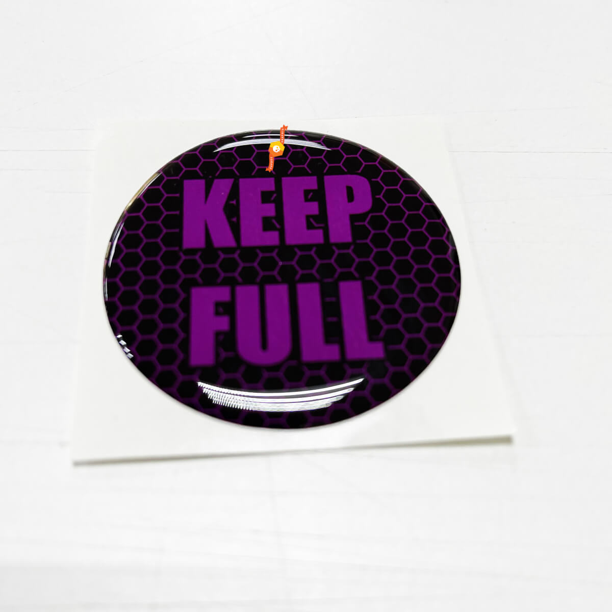 Keep Full Honeycomb Lime Purpure Door Insert emblem domed Sticker Decal for Challenger Dodge