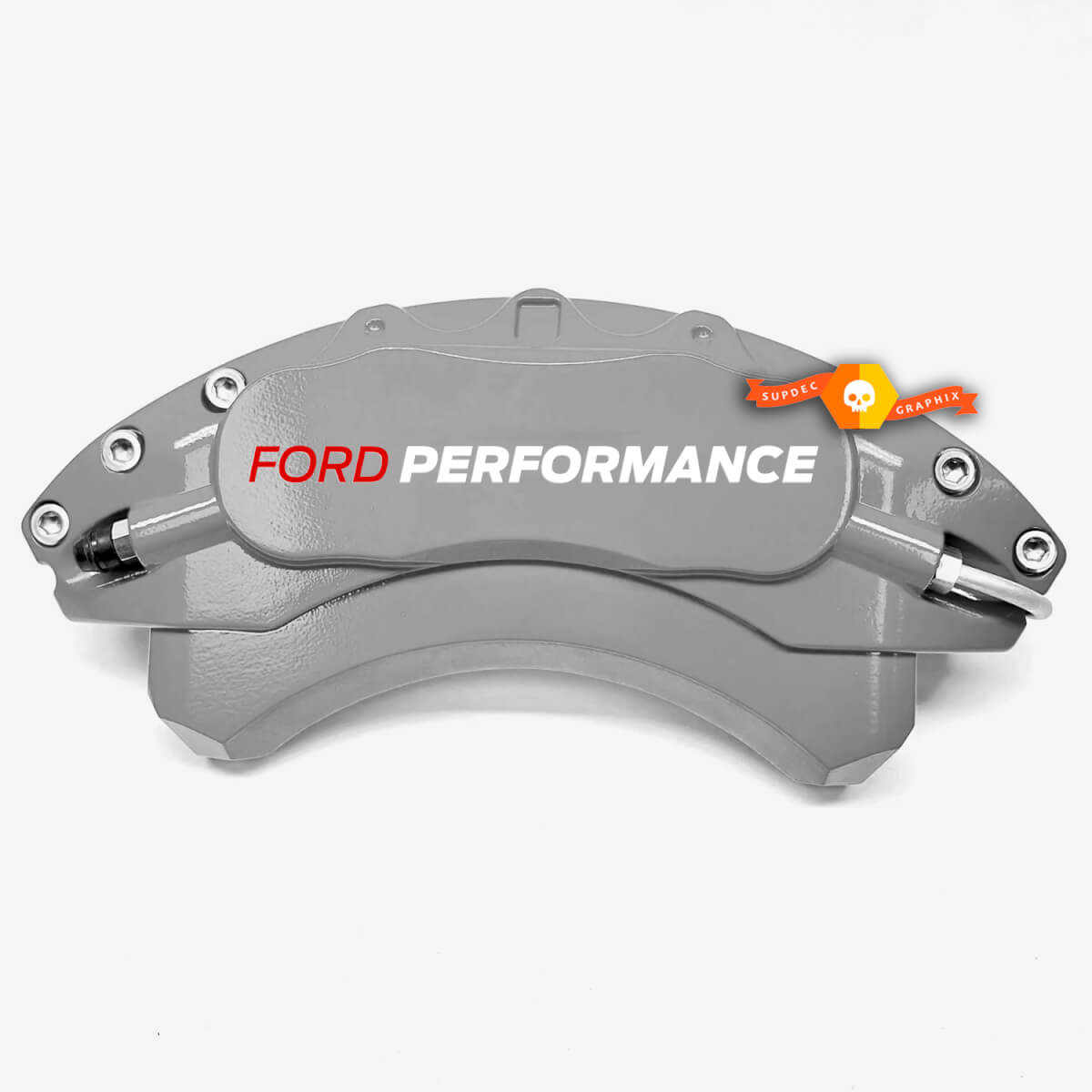 Kit of 6x Ford Performance Brake Caliper Vinyl Decals Sticker Graphics 2 Colors

