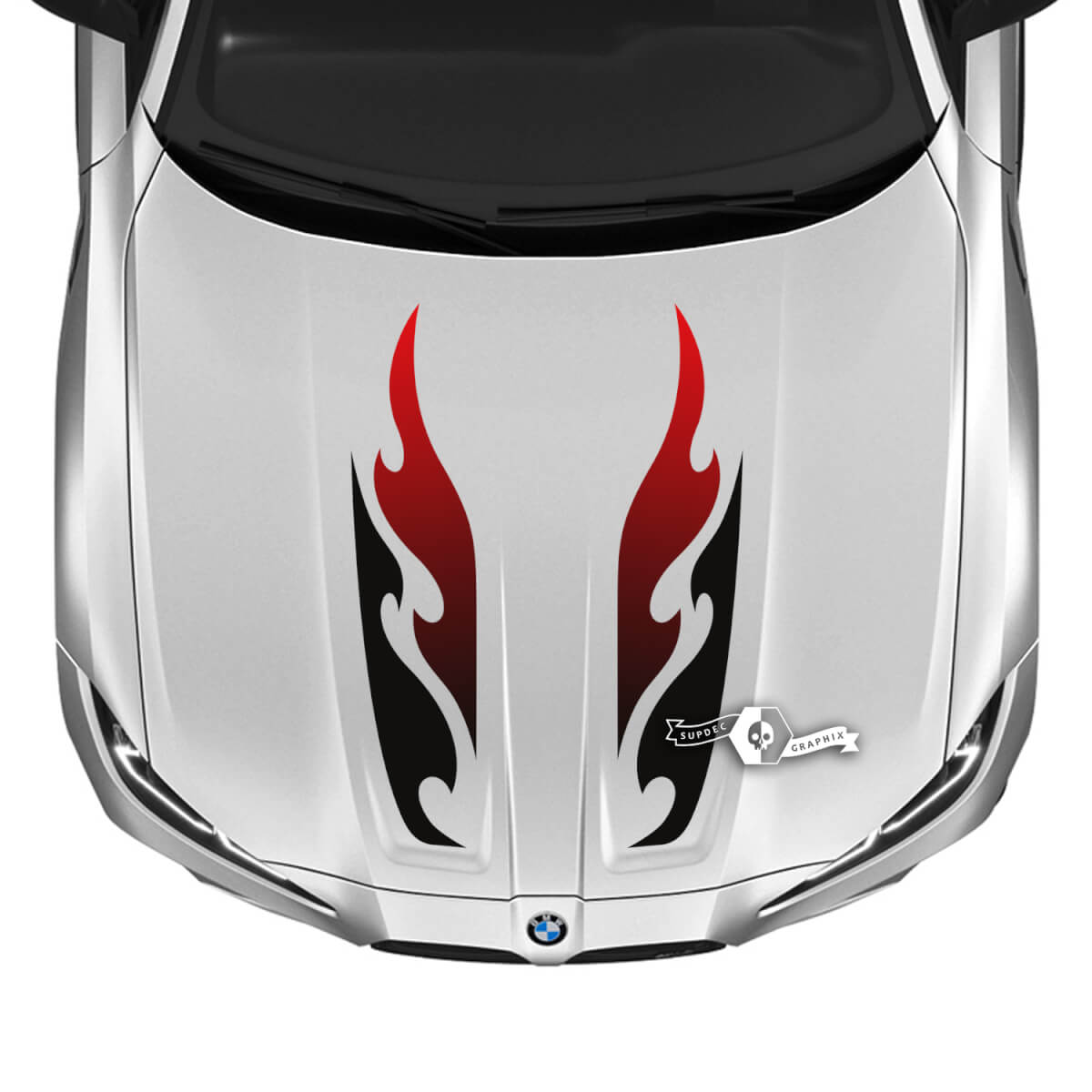 2027+ BMW M4 M3 G80 G82 G83 M Performance Hood M Gradient Vinyl Decal Sticker 2 Colors
