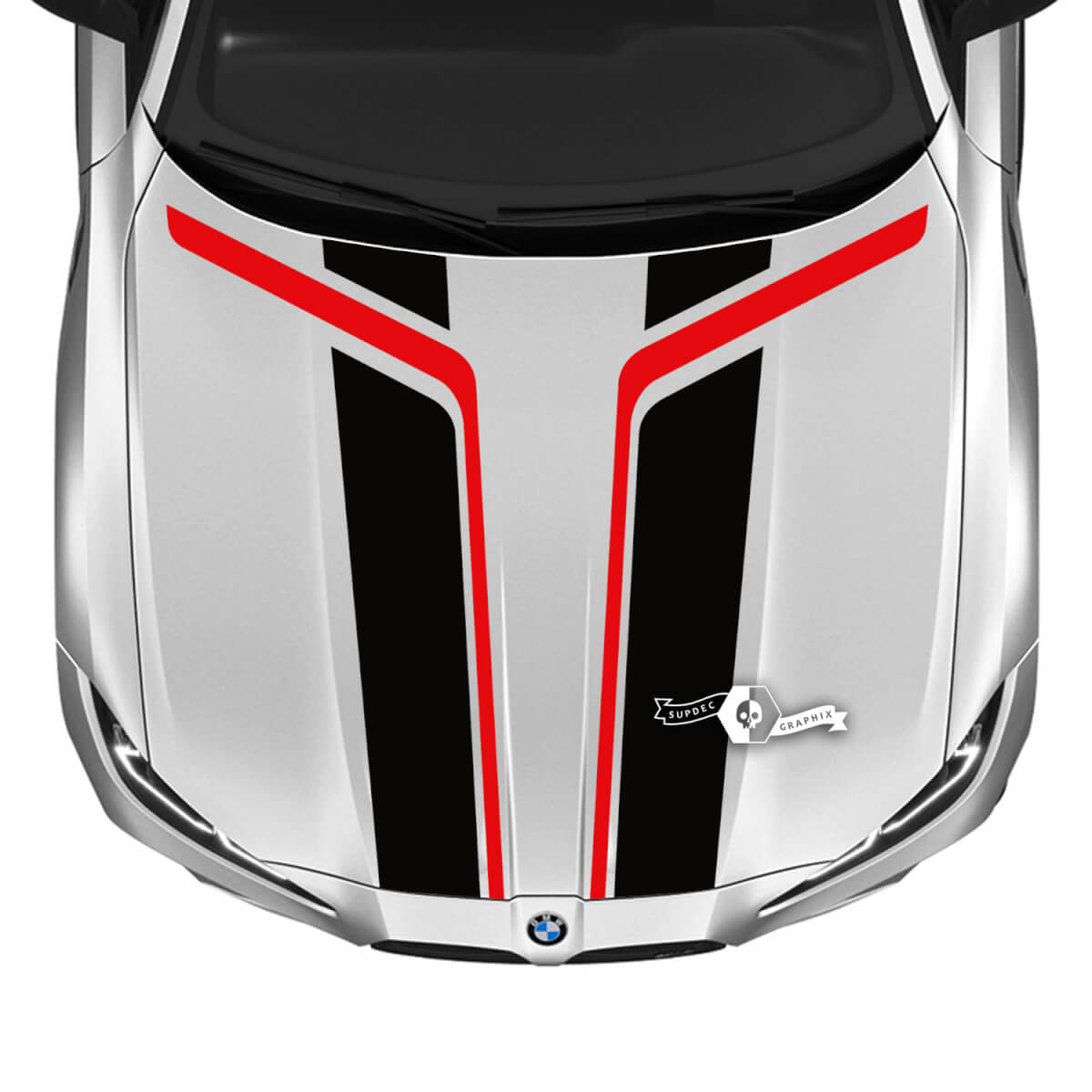 2021+ BMW M4 M3 G80 G82 G83 M Performance Hood Vinyl Decal Sticker 2 Colors