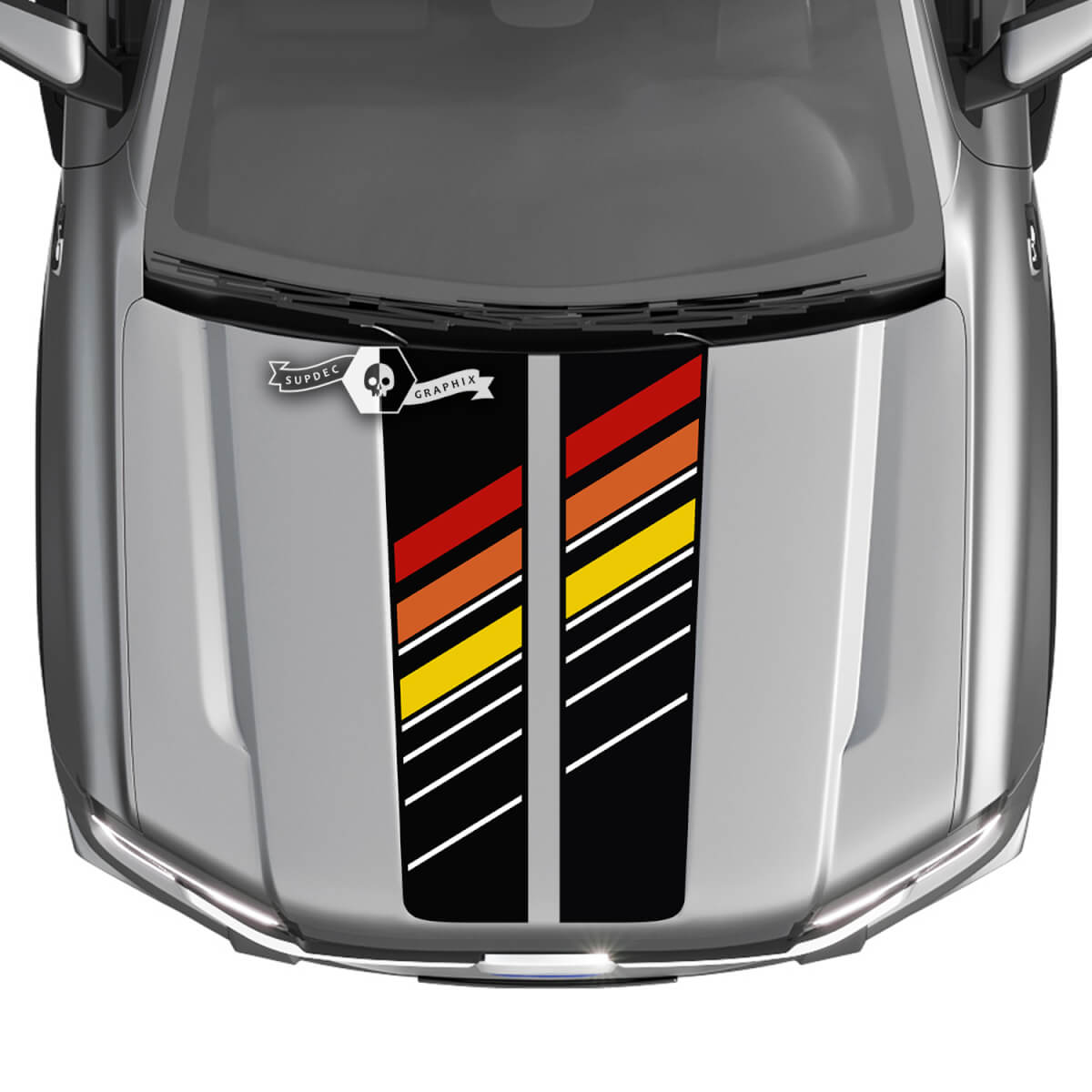 Ford Ranger Hood Logo Truck Stripes  Vintage Classic Colors Graphics Stickers Decals  4 Colors