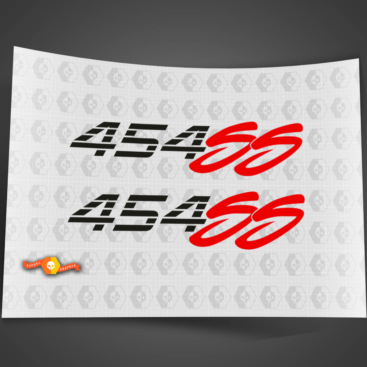 2 454 SS CHEVY TRUCK BEDSIDE Stickers Decals 90-91 92-93 CHEVROLET TRUCK#3