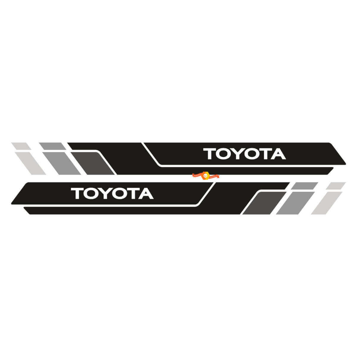 2 Toyota Tacoma Side Doors Stripes Rocker Panel Vinyl Stickers Decal Kit for Toyota Tacoma