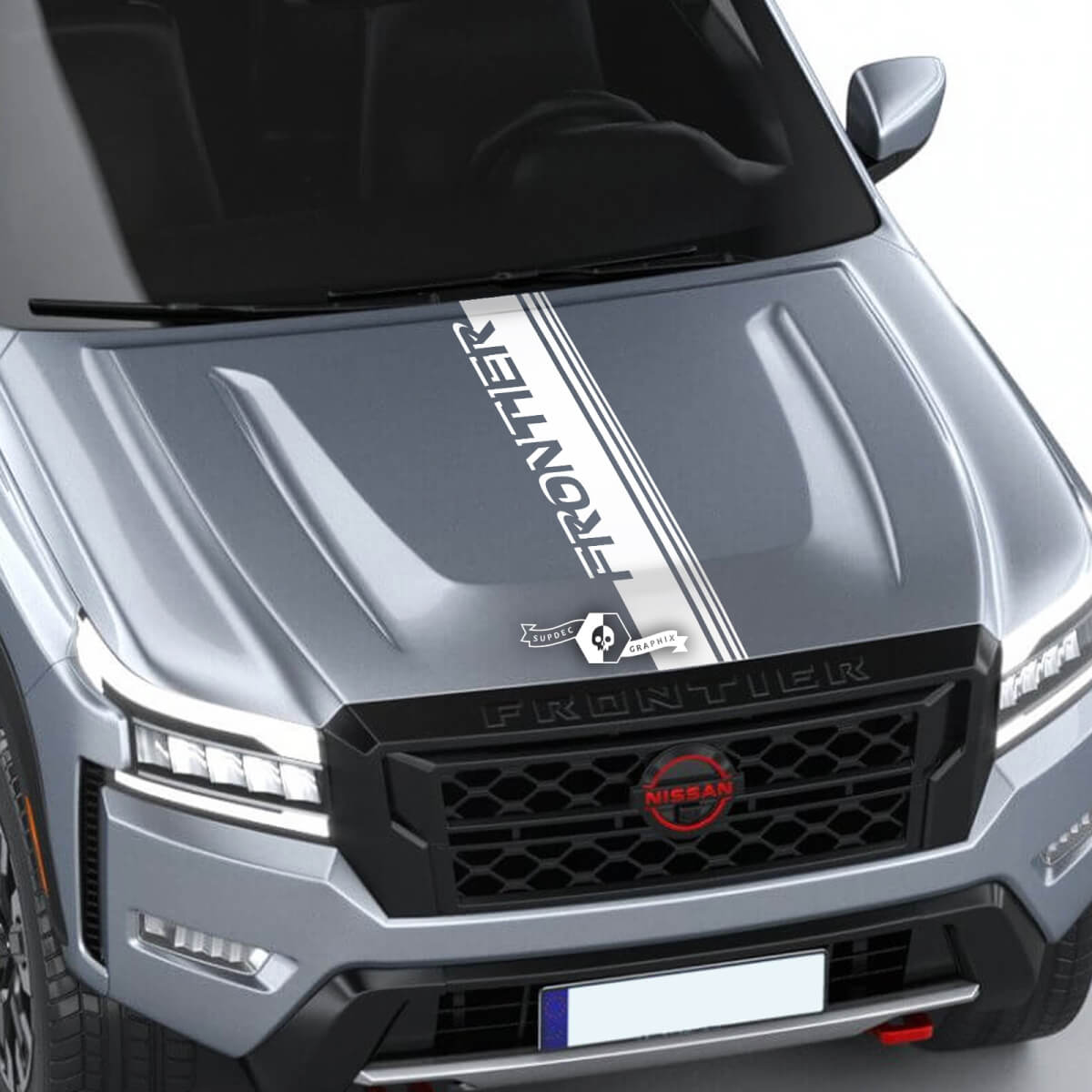 Nissan Frontier S SV Pro-4x Hood Decal Stripe Vinyl Logo Graphic Decals Sticker