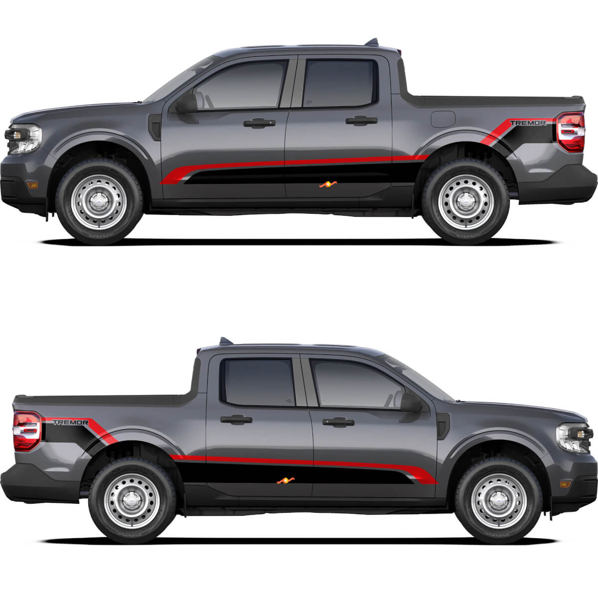 Ford Maverick Tremor Hood And Side Graphics Vinyl Stickers Decals 2 Colors