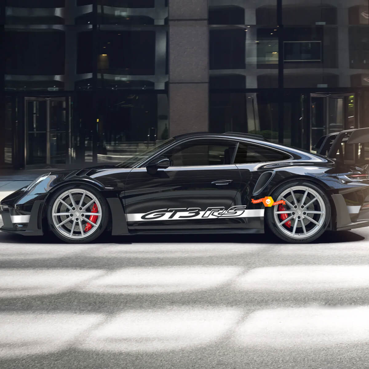 Porsche 911 Gt3 RS GT3RS Side Stripes Kit Decal Sticker 