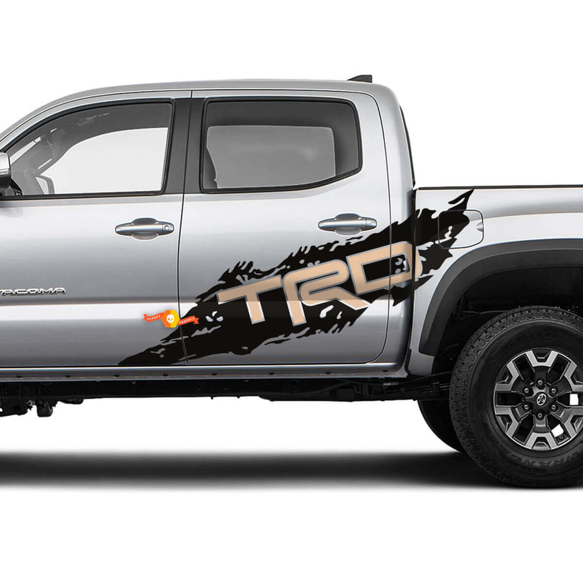 Toyota Tacoma TRD Side Sticker Decal Truck Wrap Splash - TRD SIDE