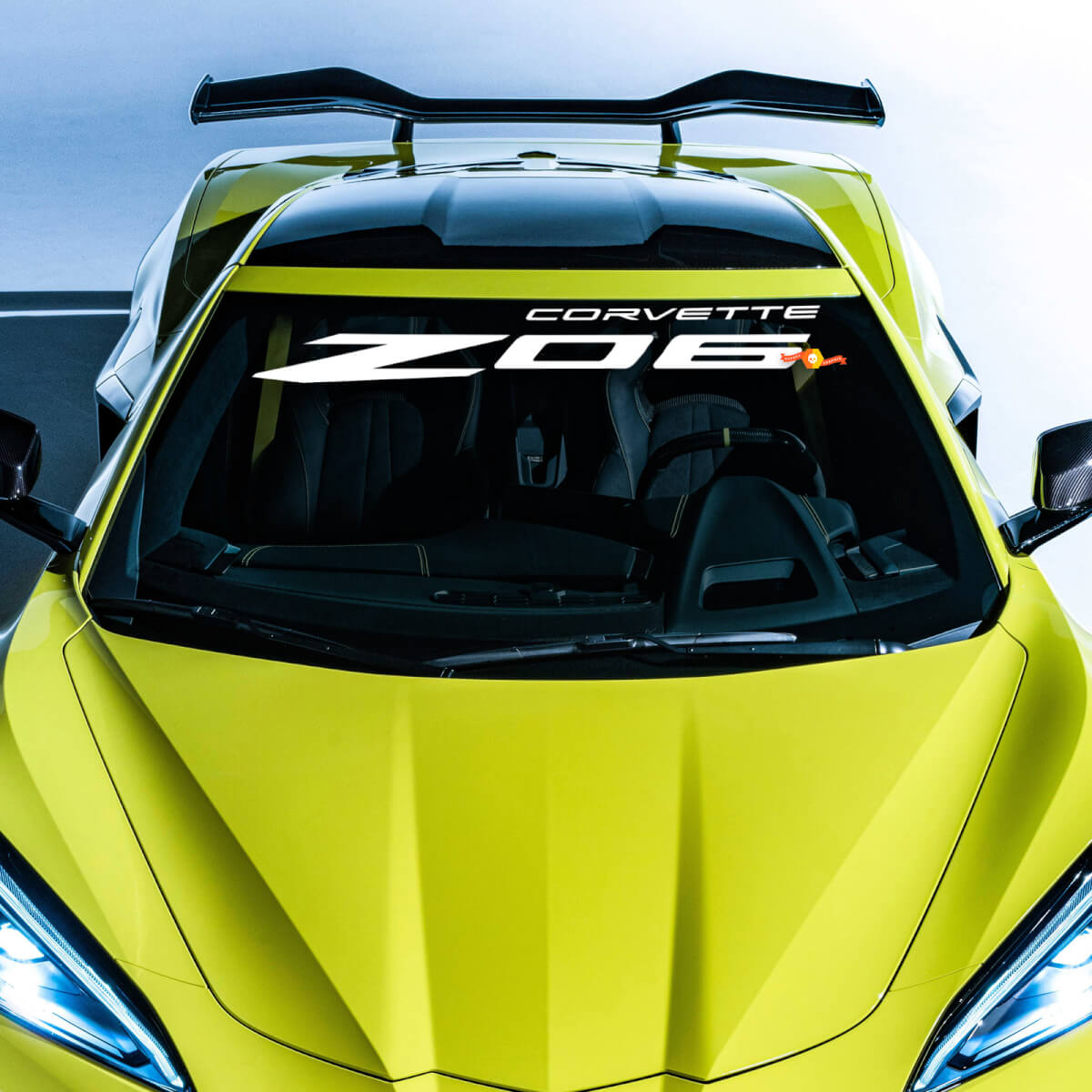 Chevrolet Chevy C8 Corvette Z06 Windshield Vinyl Decal Sticker
