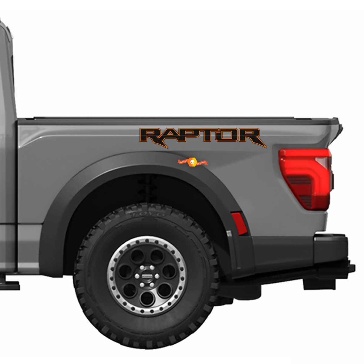 Raptor Graphics fit to 2024 Ford F150 Raptor R Vinyl Sticker Decal kit stripes
