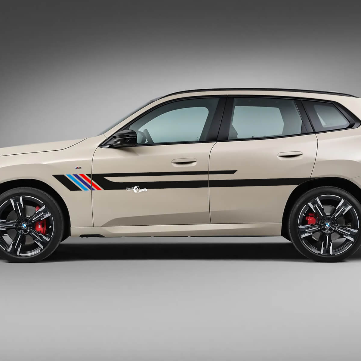BMW X3 G01 F25 M Stripes Side Doors Decal Sticker Vinyl