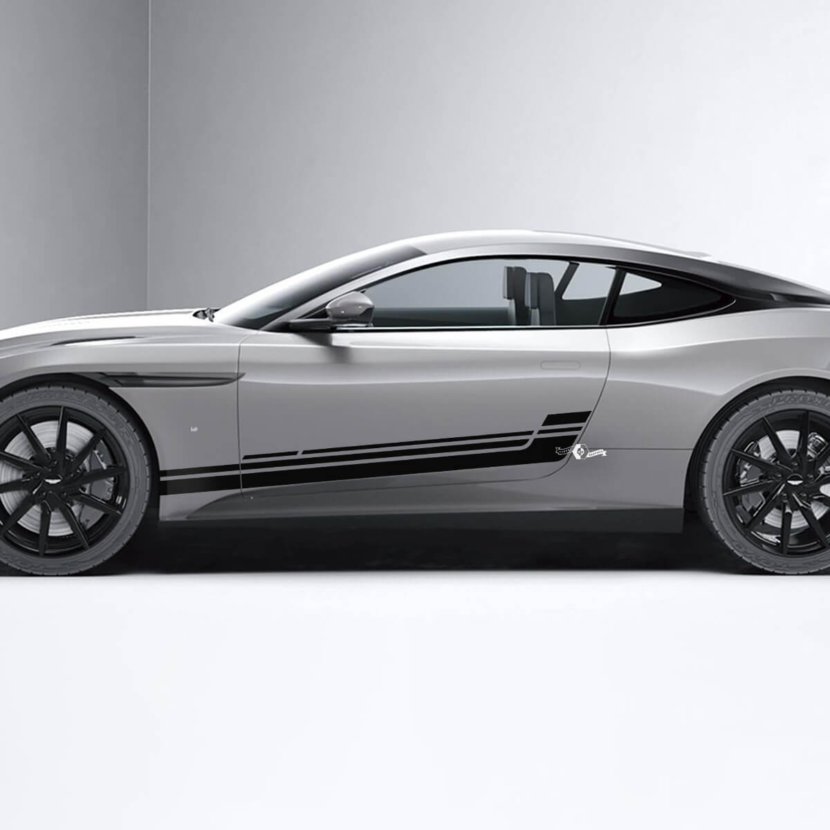 Side Aston Martin DB11 or other models Side Doors Vinyl Decals Stickers 2