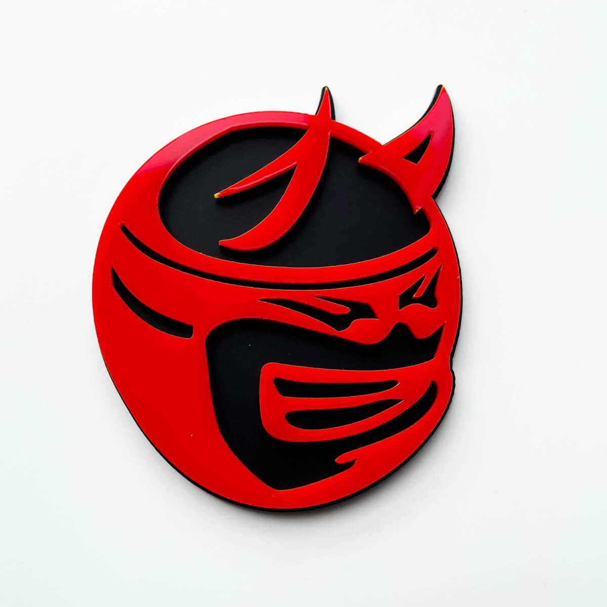 Custom 3D Badge Drag Bee Demon Dodge Charger Challenger logo Fender Badges Emblem