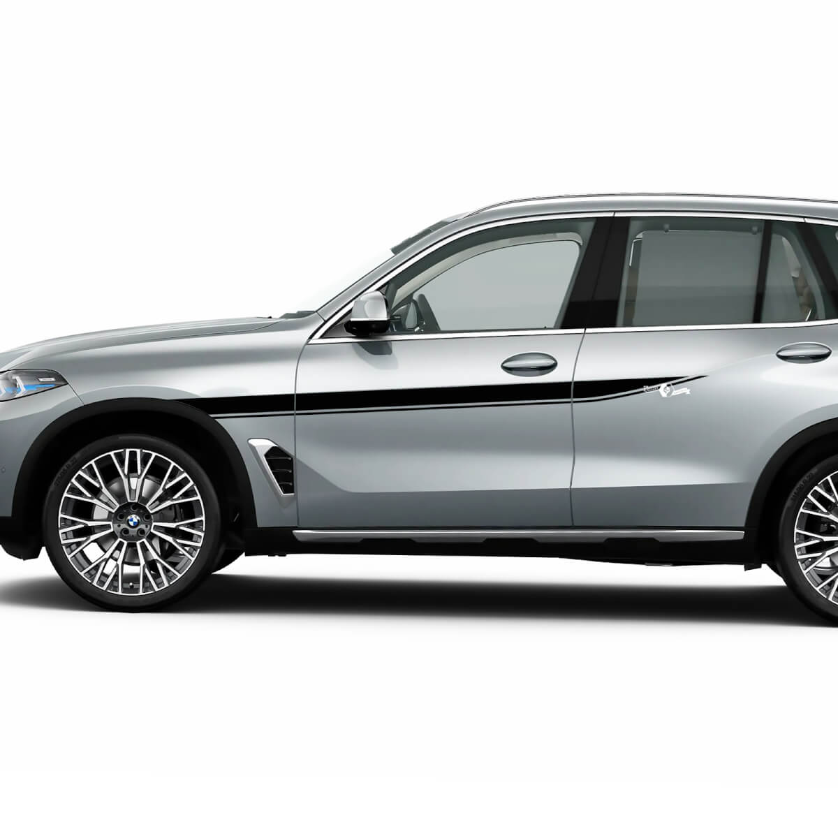 Accent Racing Side Stripe Decal Kit for BMW X5 G05