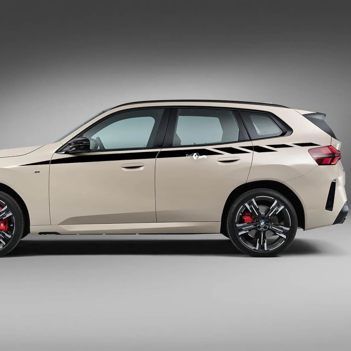 BMW X3 2024 အပေါ်အောက်ထိ Door Stripes Decal Kit - G01 & F25 အတွက် Custom Vinyl Graphics
