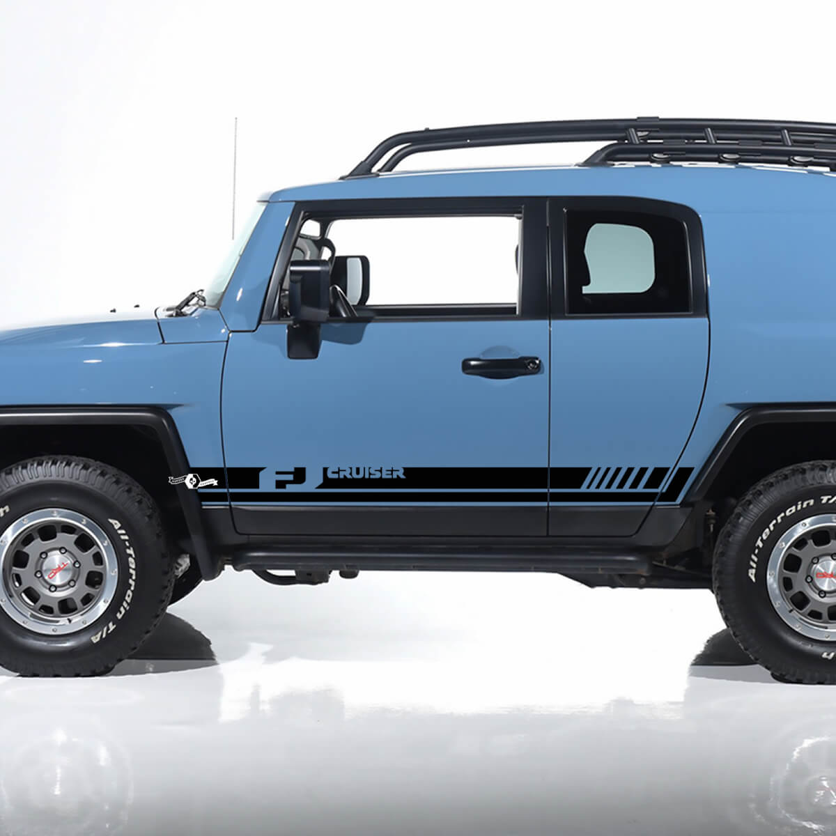 Toyota FJ Cruiser ପାଖା ଦ୍ୱାର ପଟାକା ଡିକାଲ୍‌ସ୍ ଷ୍ଟିକର୍‌ ଗ୍ରାଫିକ୍‌ - କଷ୍ଟମ୍ ଭିନ୍ୟଲ୍ କିଟ୍ 2
