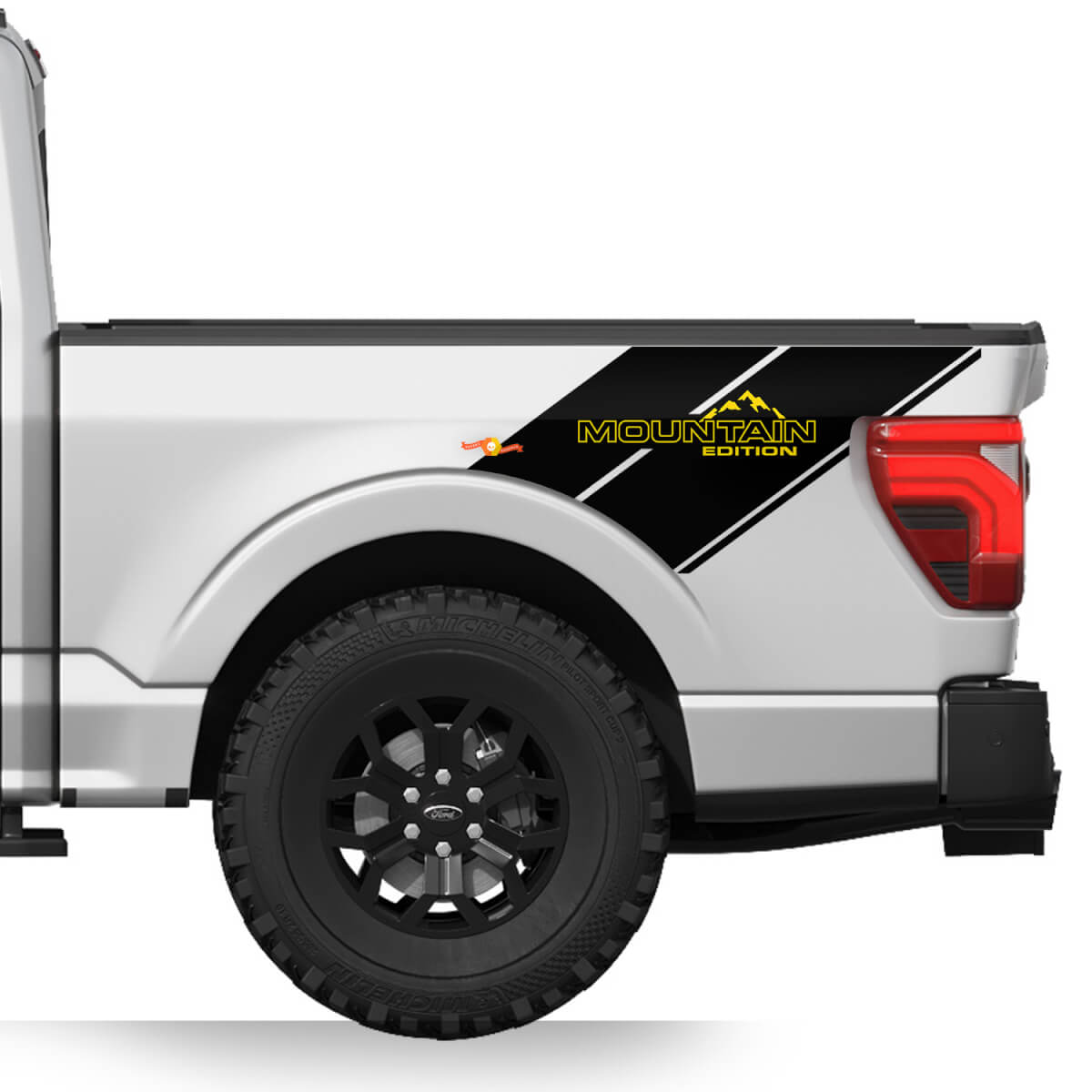 Bed Side Mountains Vinyl Decals Stickers Graphic for Ford Maverick