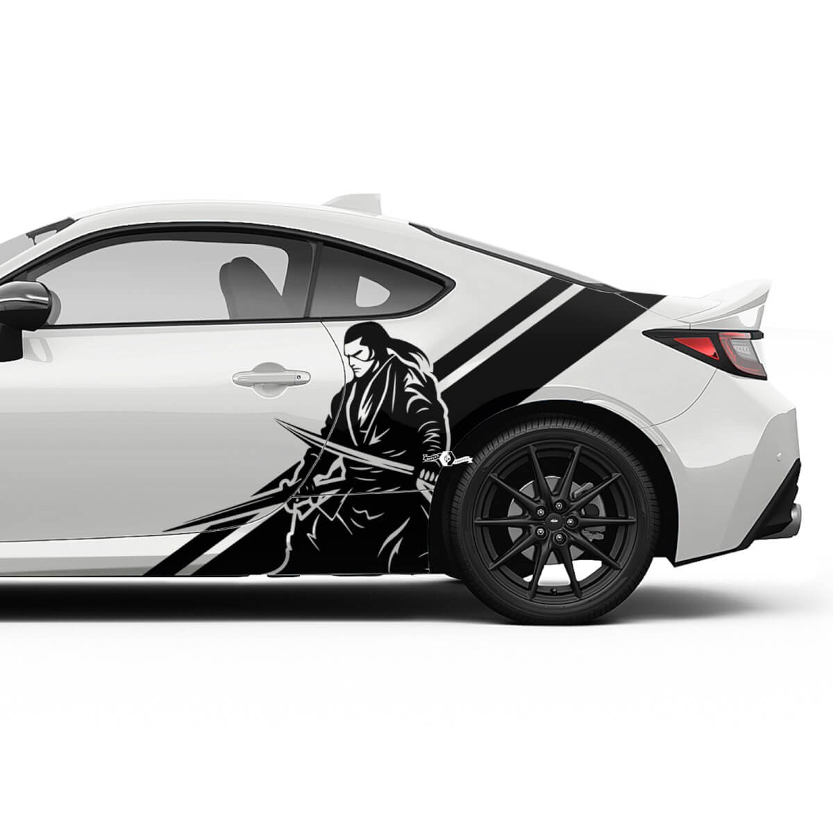 Japan Samurai Doors Side Stripes Graphics Decals Stickers for Toyota GR86 Supra