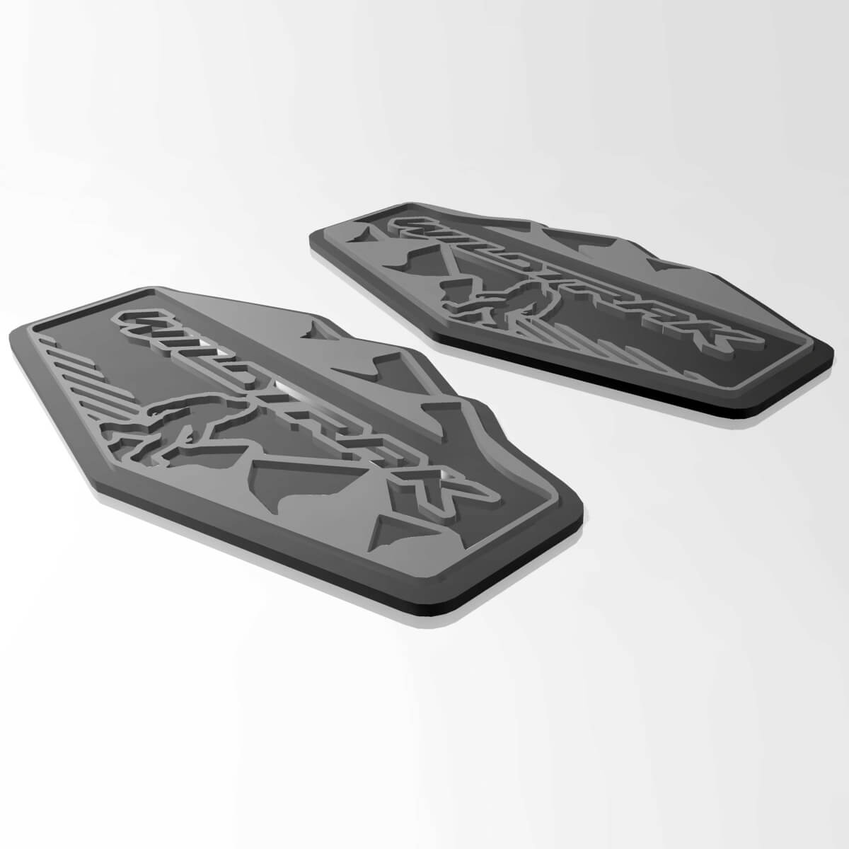 Bronco Wildtrak Bigfoot Yeti Sasquatch Fender Badges Tailgate Emblem 3D Badge 2
