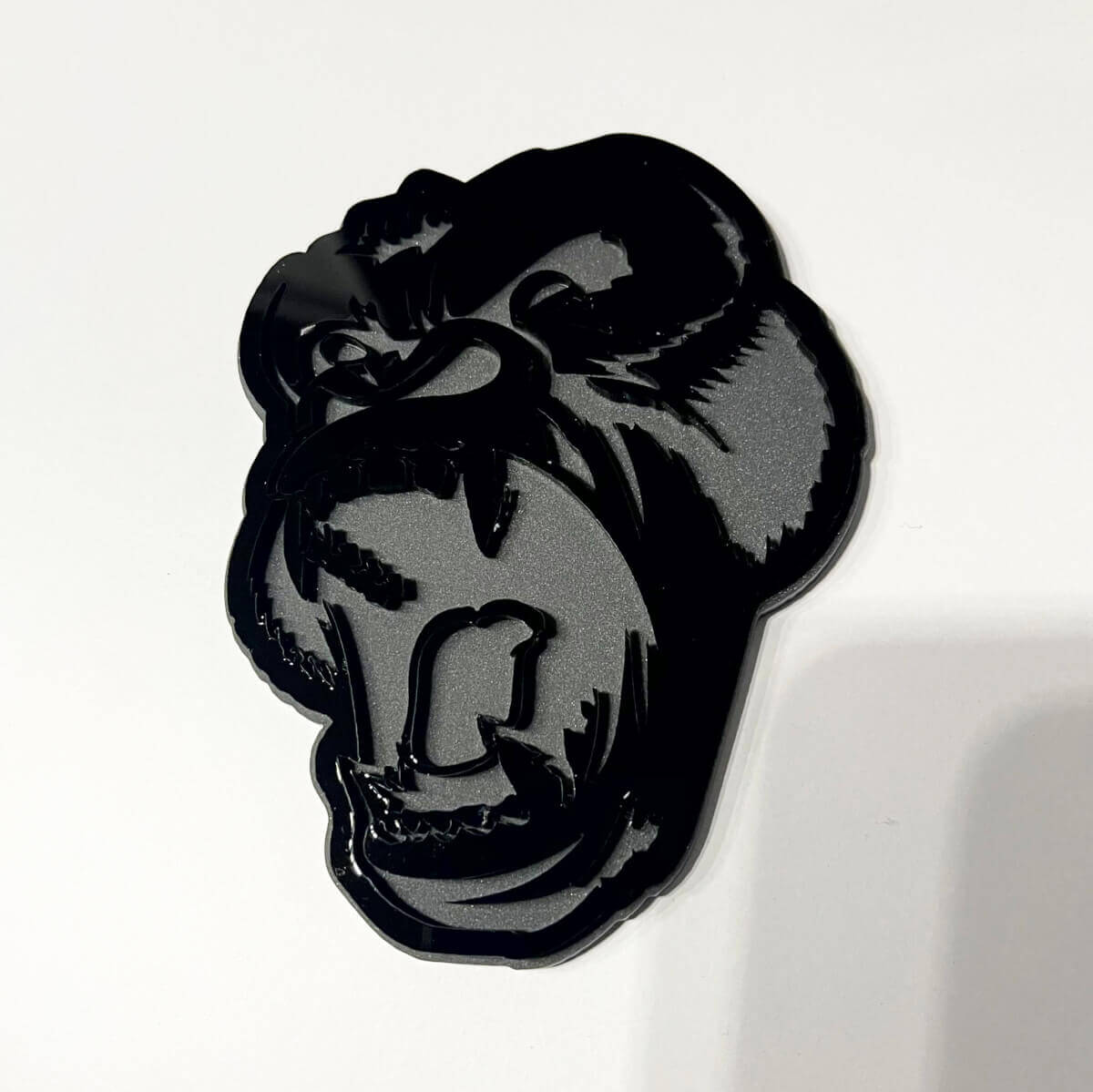 Custom 3D Badge Angry Gorilla Fender Tailgate Front Grille Badges Emblem
