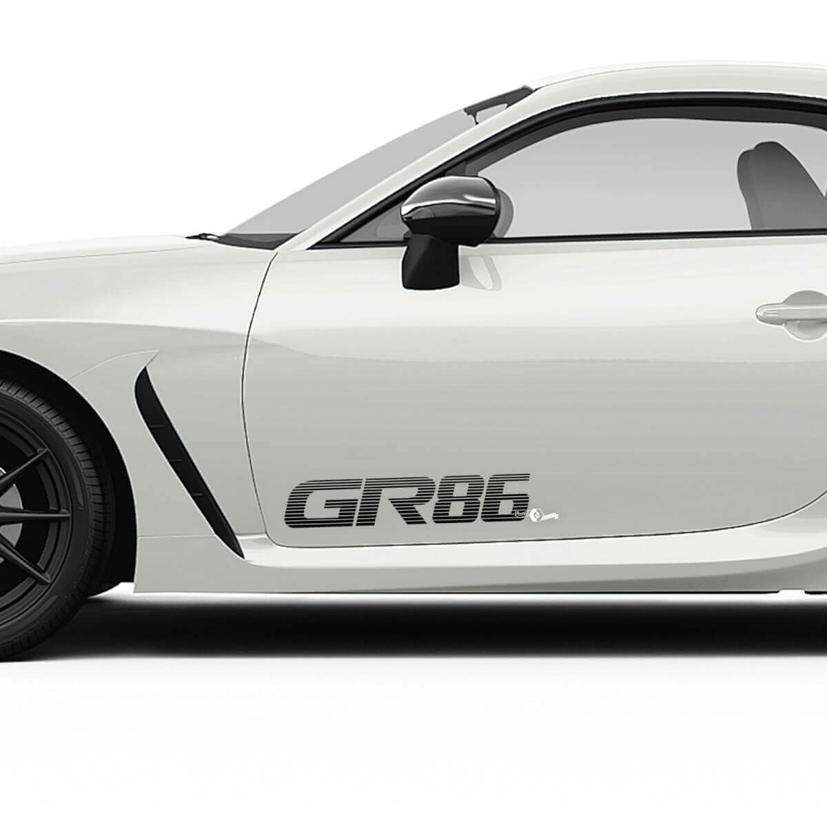 Doors Side Strobe Graphics Decals Stickers for Toyota GR86