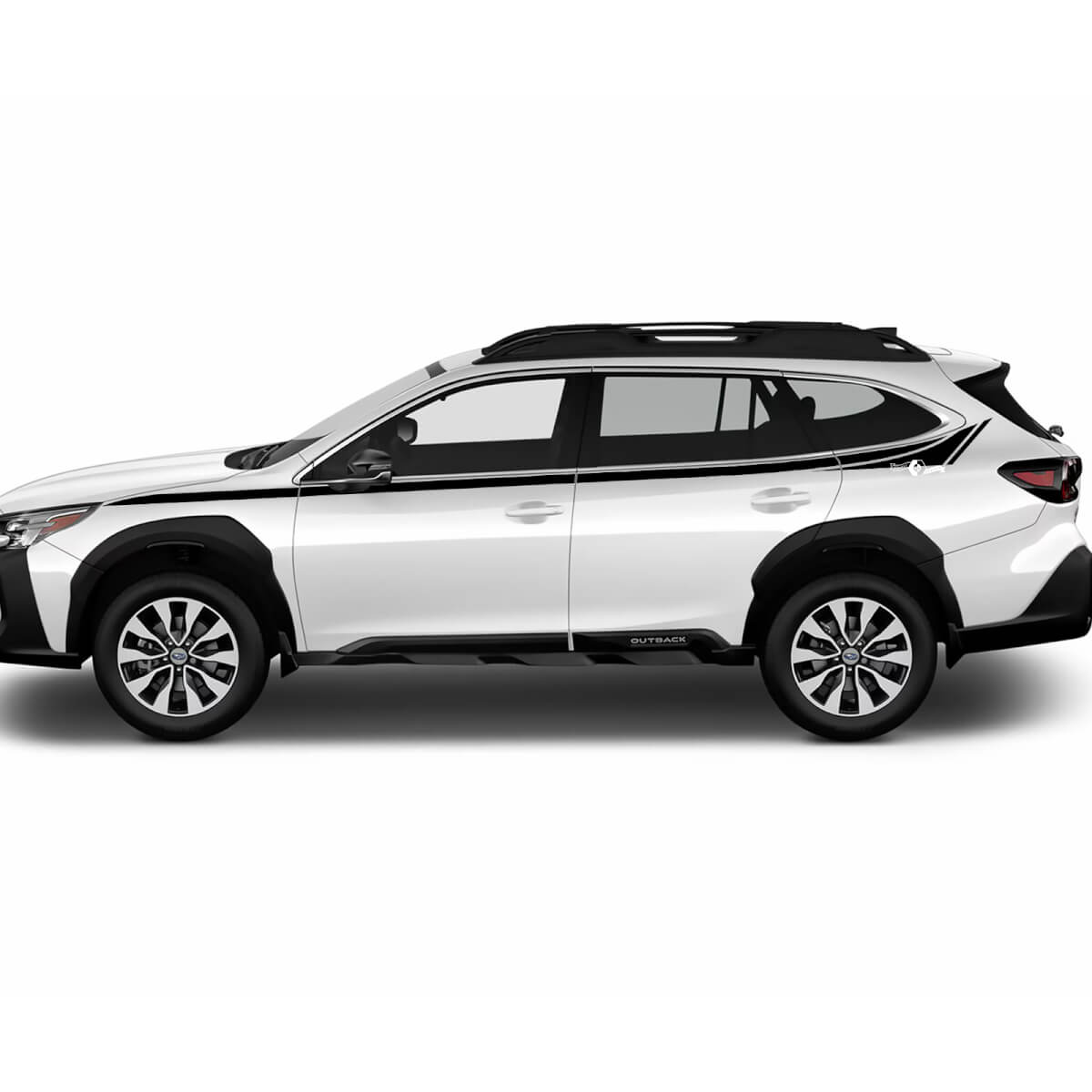 Side Up Doors Pin Stripes Vinyl Sticker Decal Graphic for Suba Outback