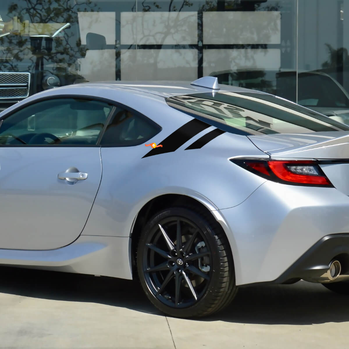 Side Rear Fender Stripes Graphics Decals Stickers for Toyota JR86