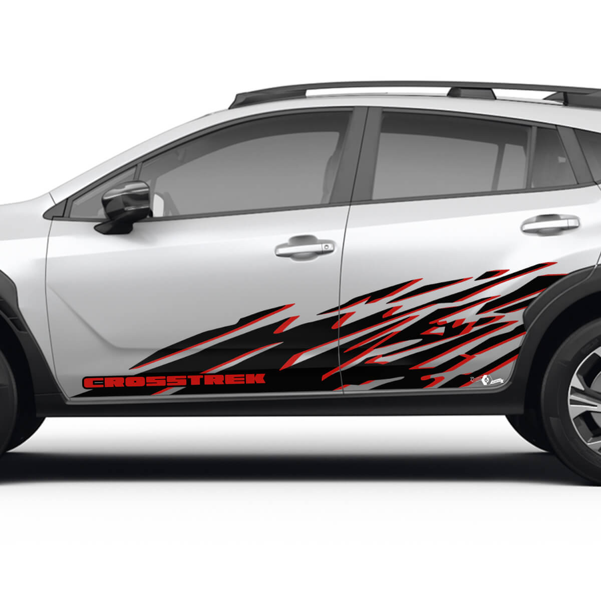 Side Doors Splash Vinyl Decal - Graphic Sticker universal fit Suba Crosstrek
