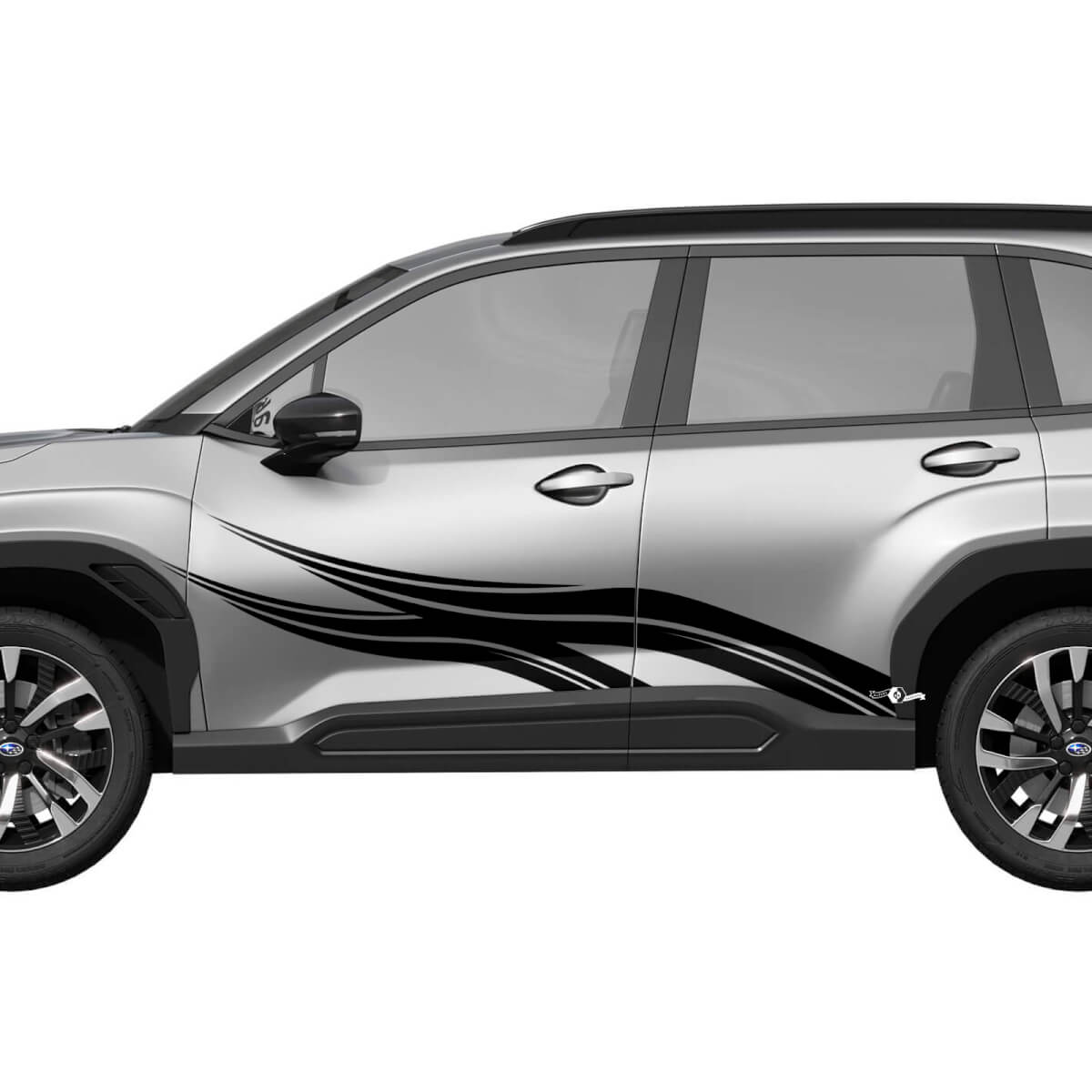 Side Doors Tribal Vinyl Decal - Graphic Sticker universal fit Suba Forester