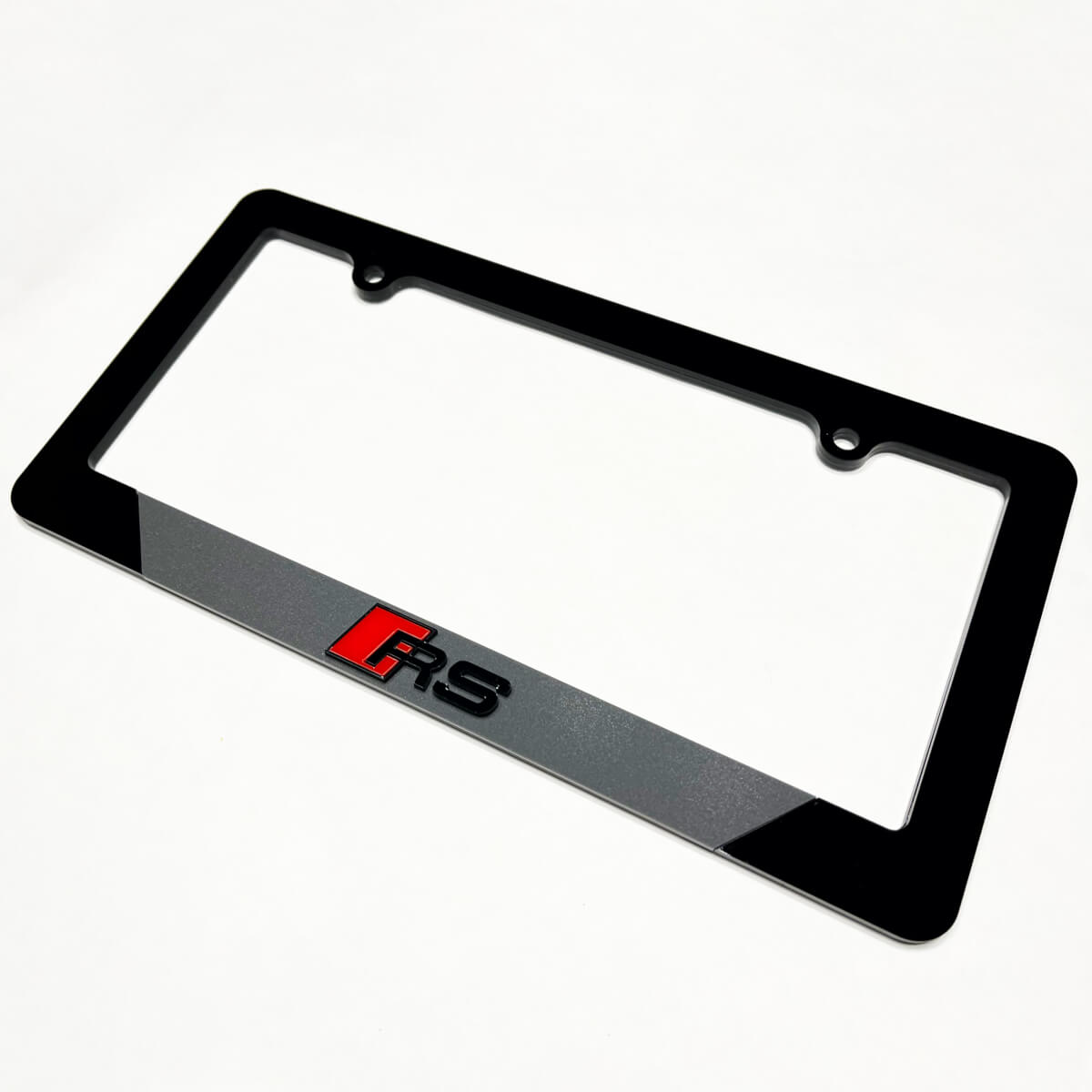RS Vehicle License Plate Covers Frames Decor for Audi RS