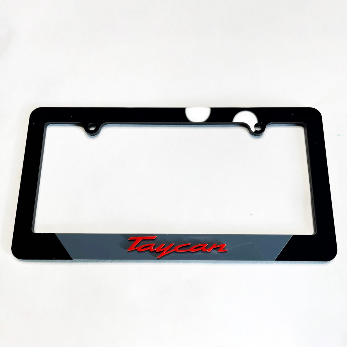 Porsche Taycan ଗାଡ଼ି ଲାଇସେନ୍ସ ପ୍ଲେଟ୍ କଭର୍ ଫ୍ରେମ୍ସ ଡେକୋର୍‌
