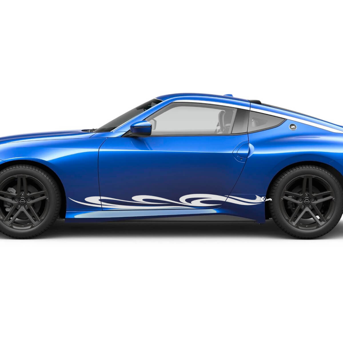 Side Wave Doors Graphics Decal Kit for Nissan Z Sport
