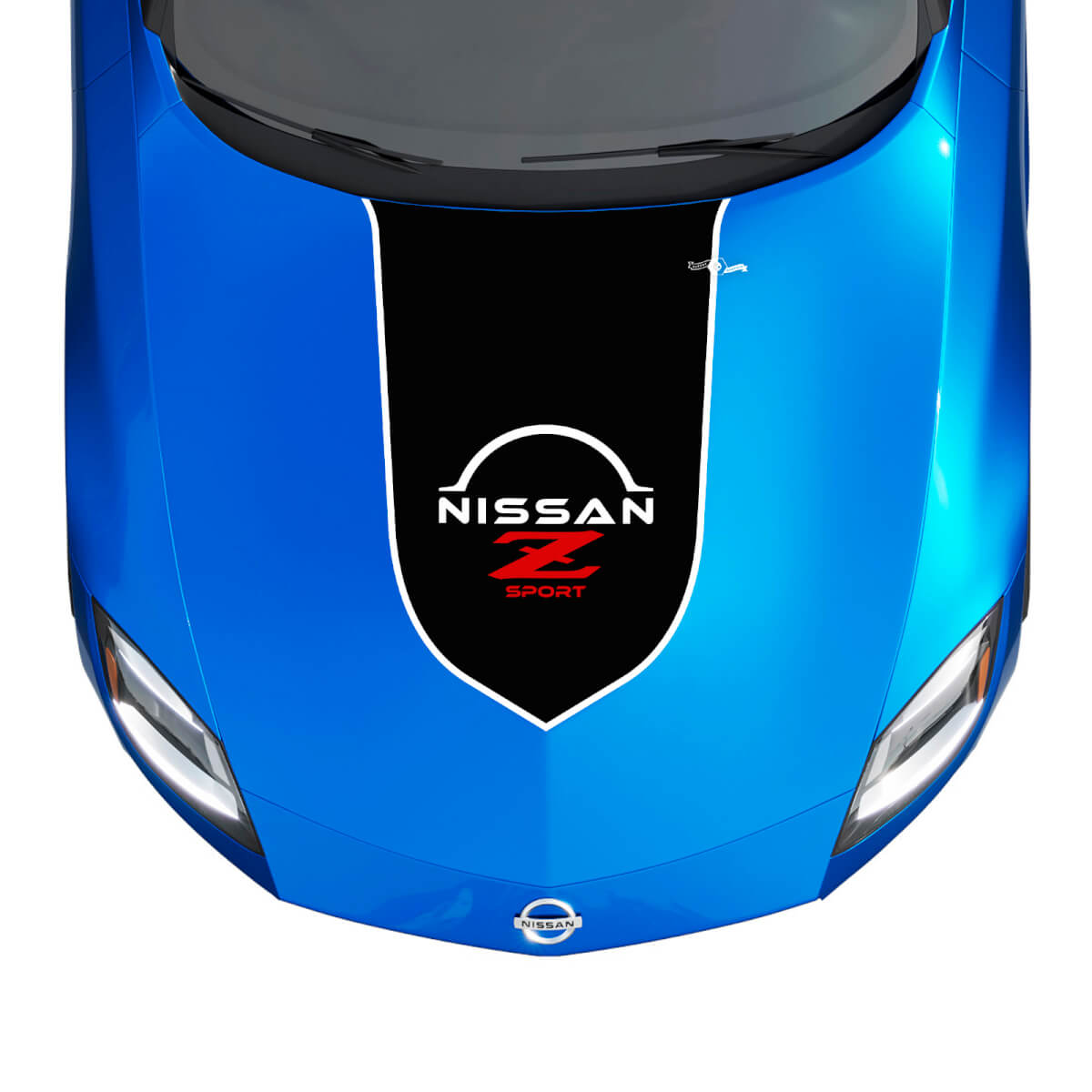 Hood Accent Stripe Decal Kit for Nissan Z Sport