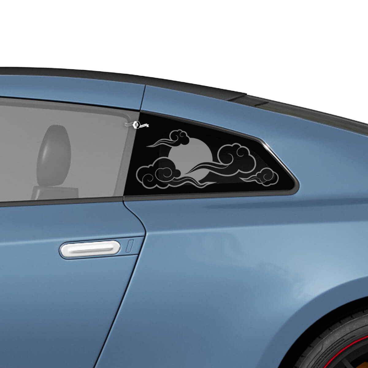 Side Rear Window Japan Style Graphics Decals Stickers Kit for Nissan GT-R