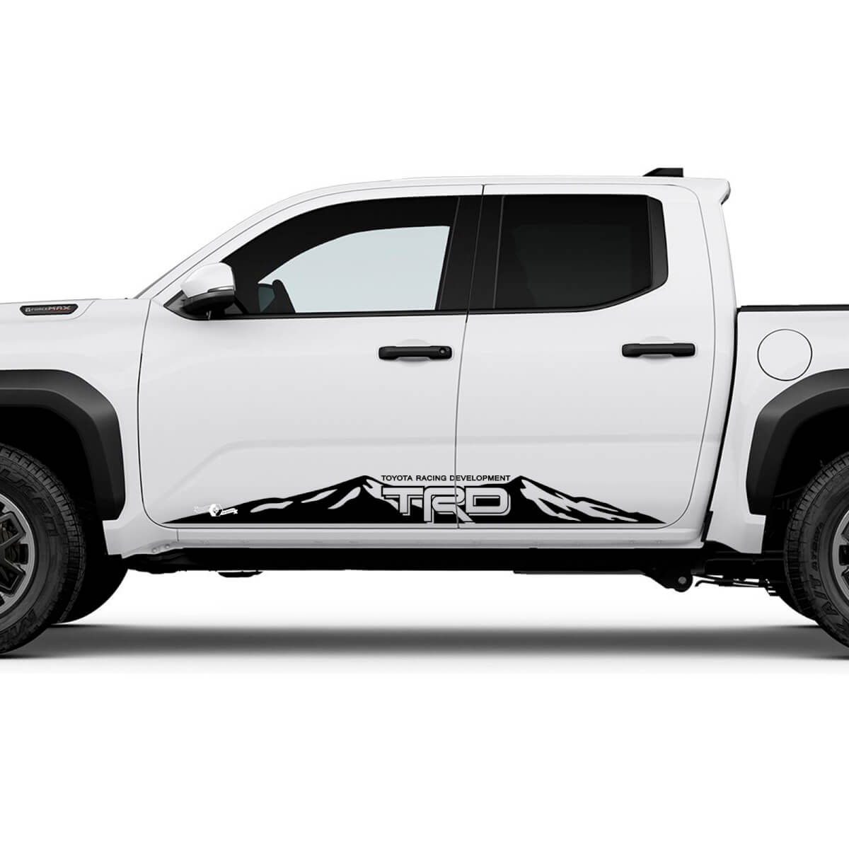 TRD off Road Mountains Side Rocker Panel Decals Stickers for Toyota Tacoma 4th Gen 2