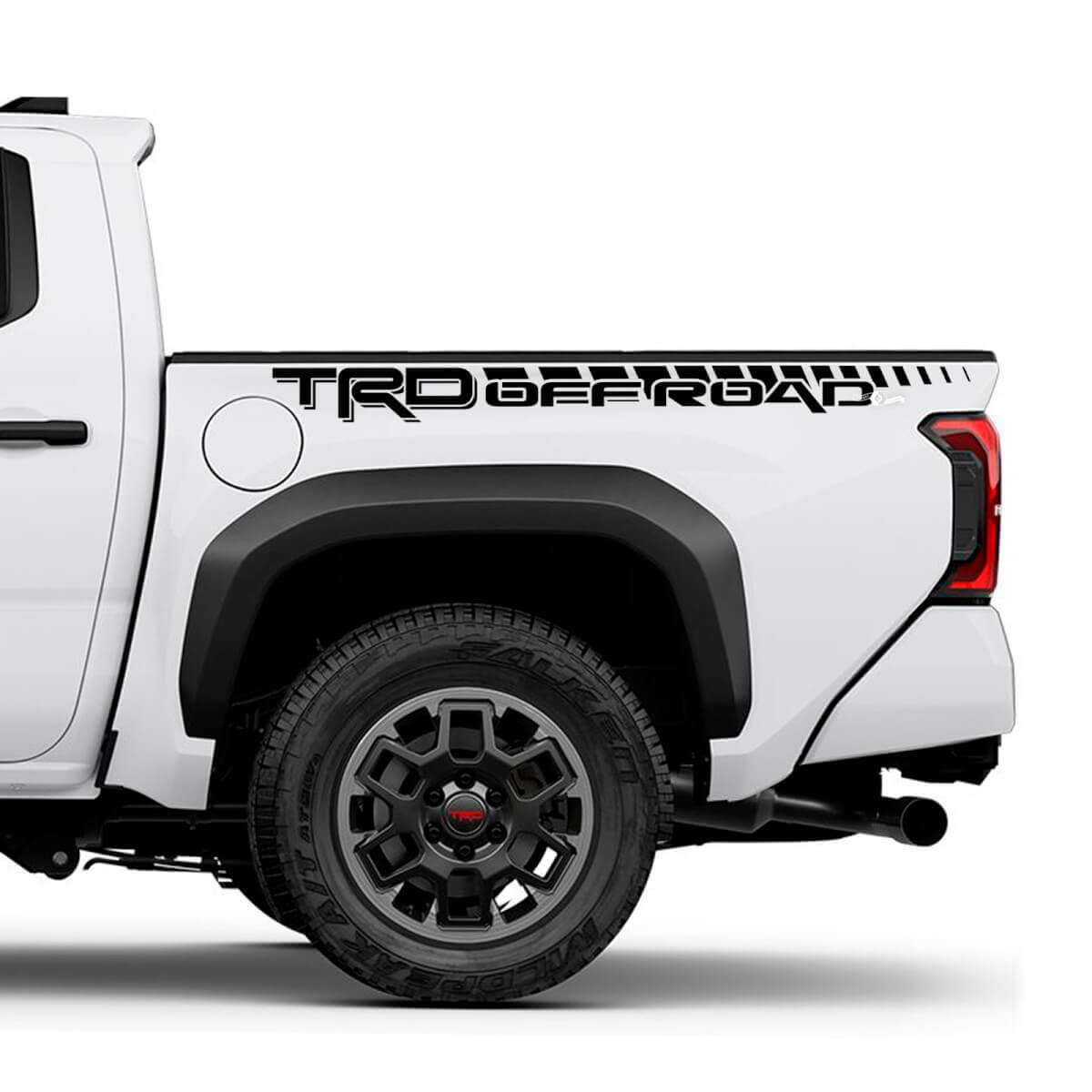 TRD off Road Bedside Truck Decals Stickers for Toyota Tacoma 4th Gen 2