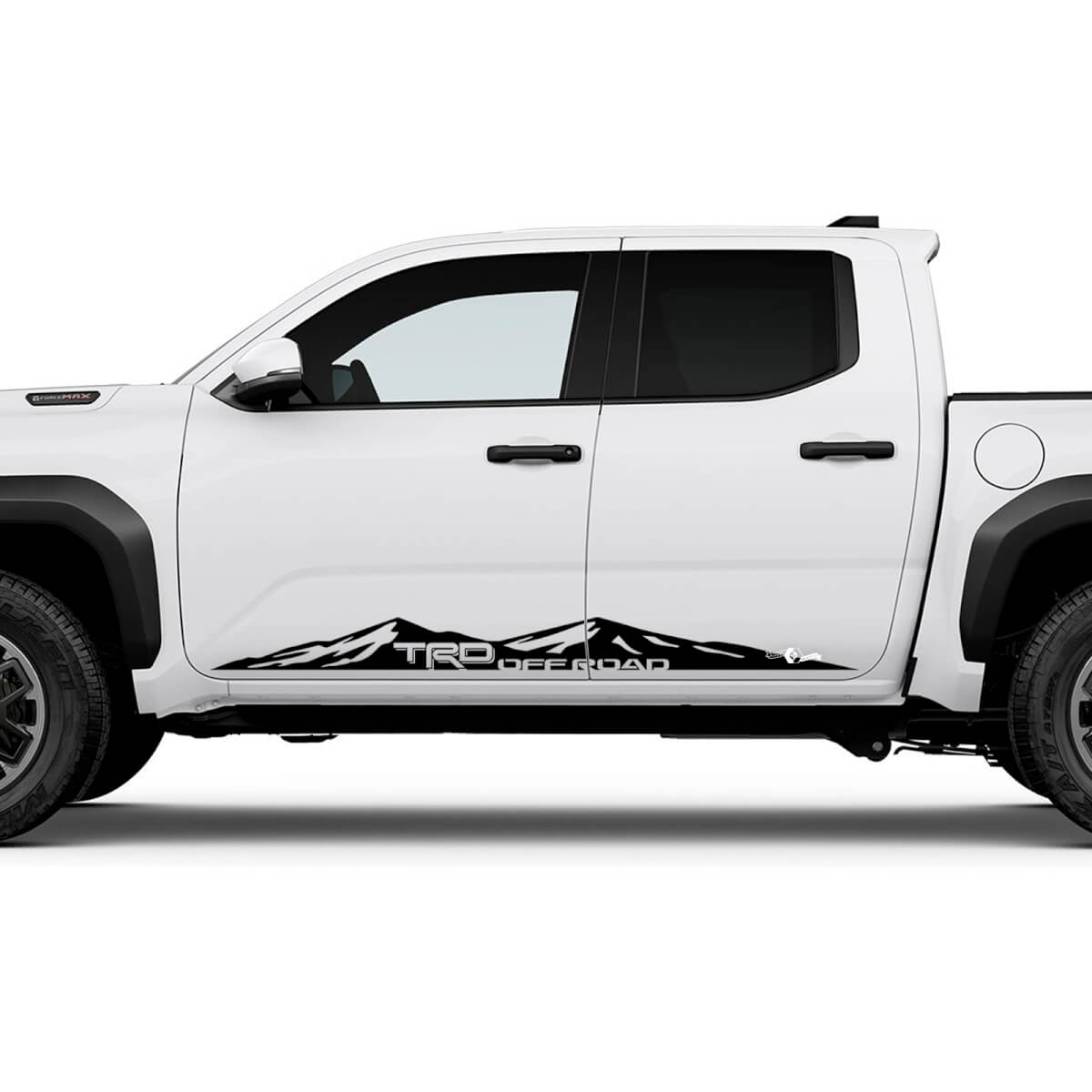 TRD Off Road Side Mountains Rocker Panel Decals Stickers for Toyota Tacoma 3