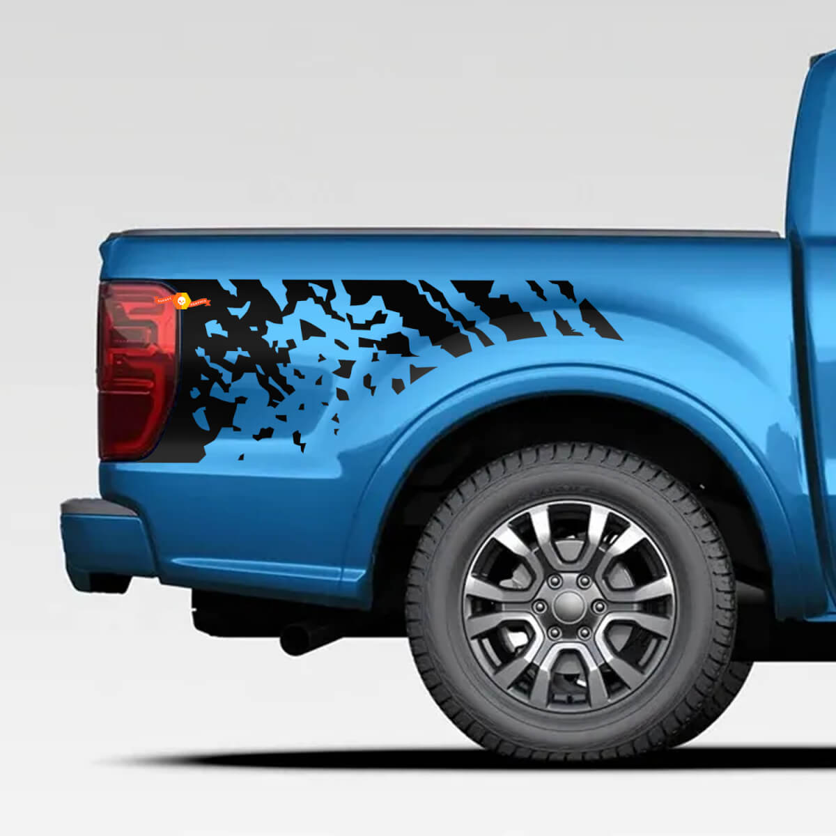 Distressed Splash Decal Graphics Decals Stickers for Ford Ranger