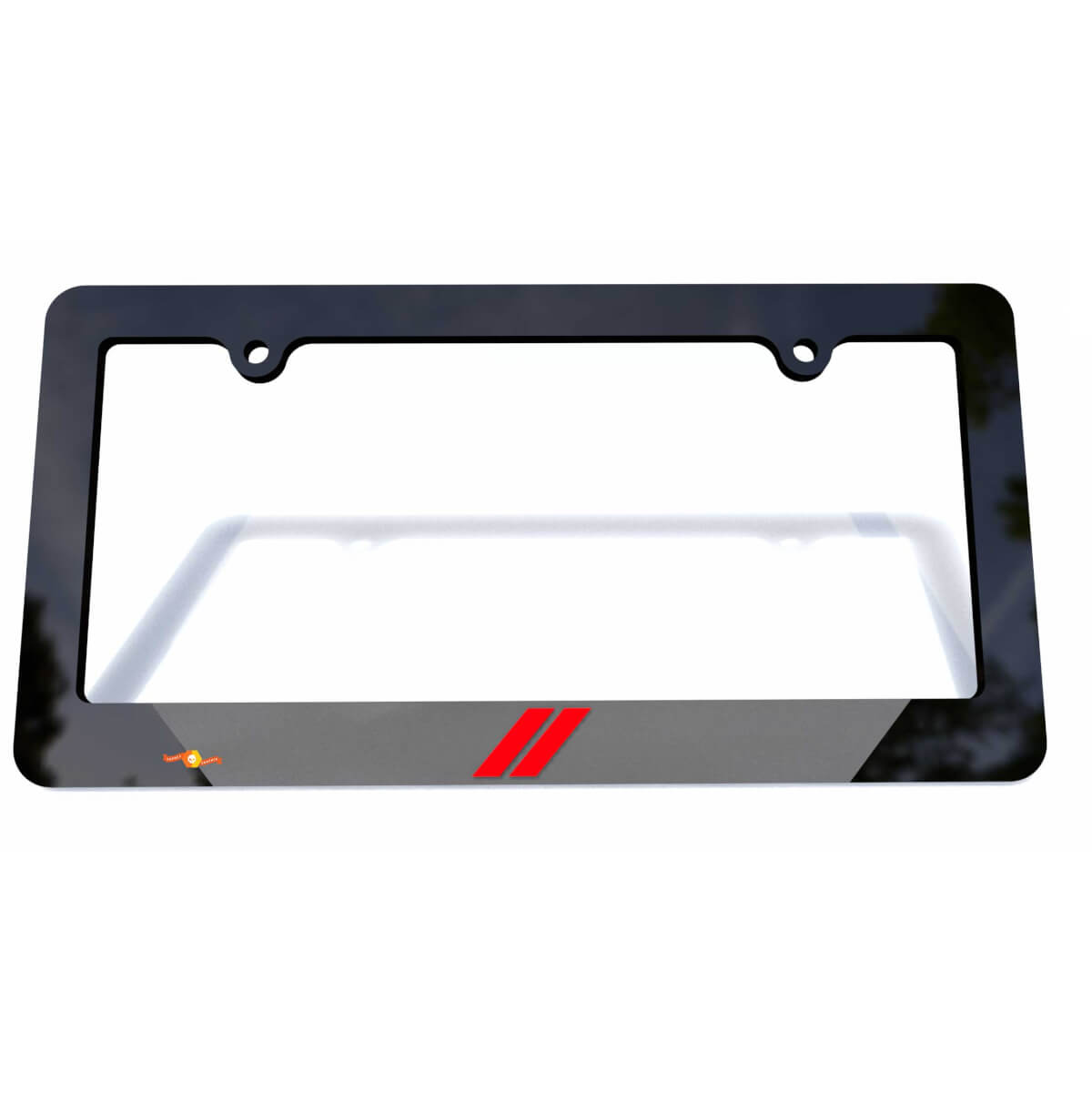 Hash Stripes Vehicle License Plate Cover Frame Vehicle Decor for Dodge