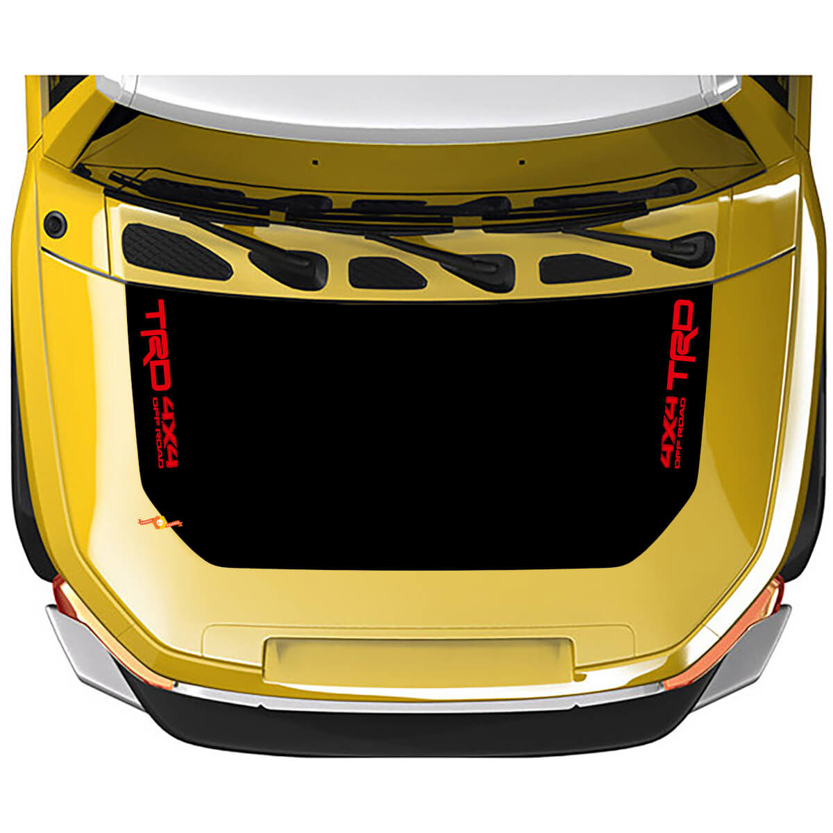 Wrap Hood Blackout TRD off road Decal Sticker for Toyota FJ Cruiser