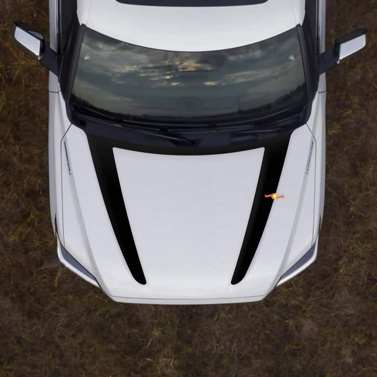 Hood Accent Vinyl Stickers Decal fit to Toyota Sequoia 2025 and up