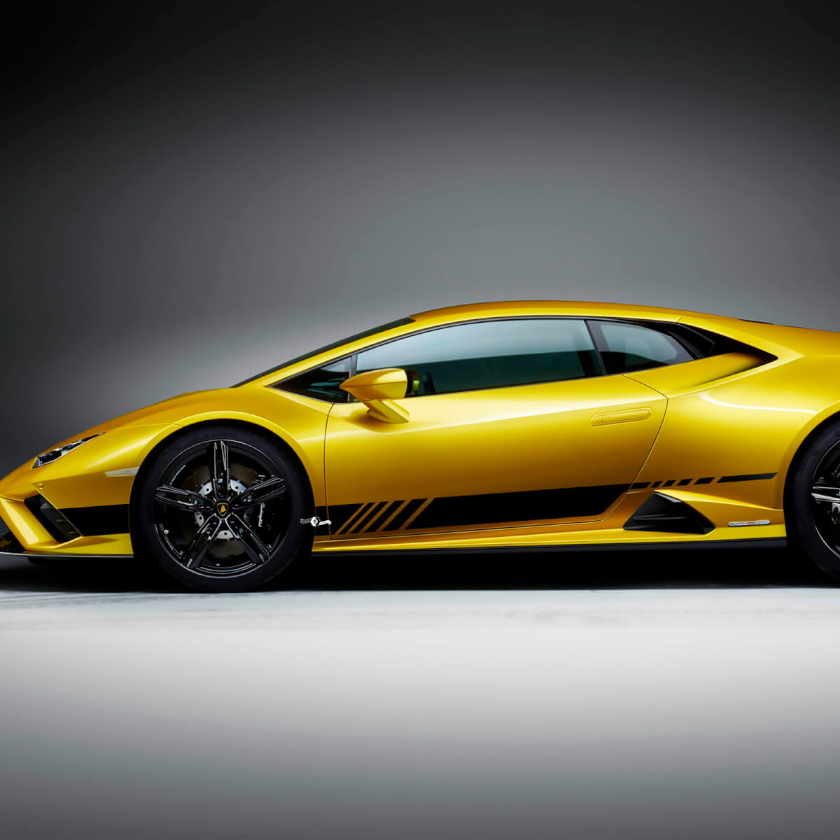 Side Stripes Graphics Racing Vinyl Decal Sticker Graphics for Lamborghini Huracan Evo 6